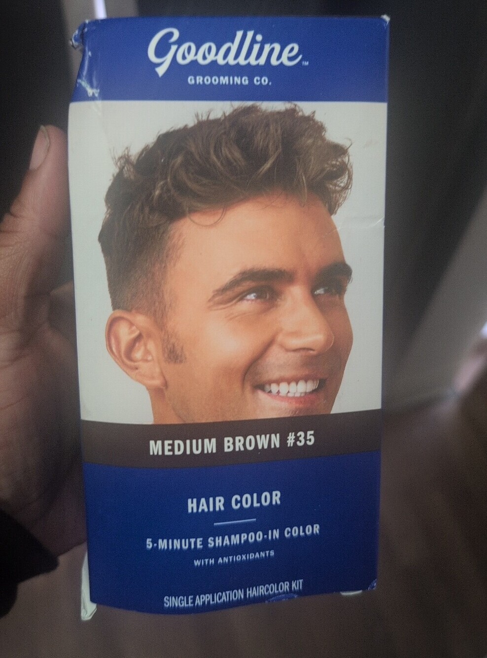 Goodline Grooming Co Medium Brown #35 Men’s Hair Color